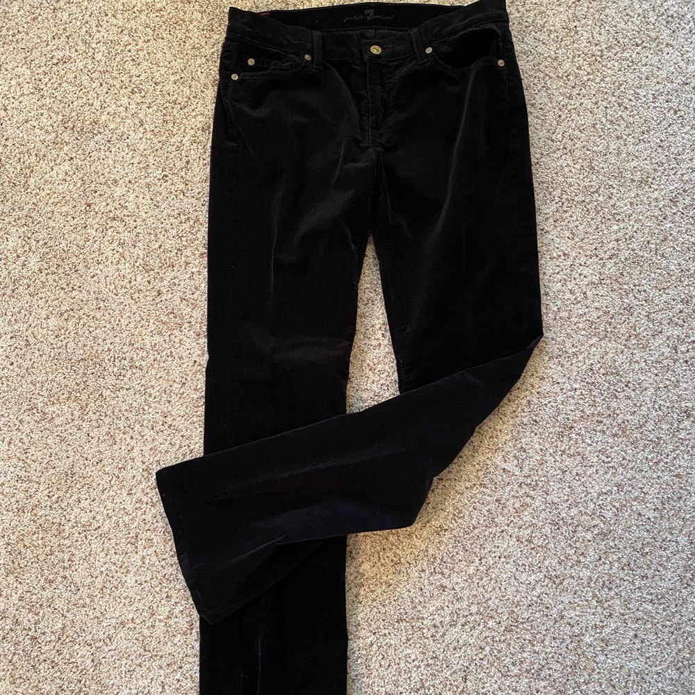 Ladies 7 for All Mankind Velvet Jeans